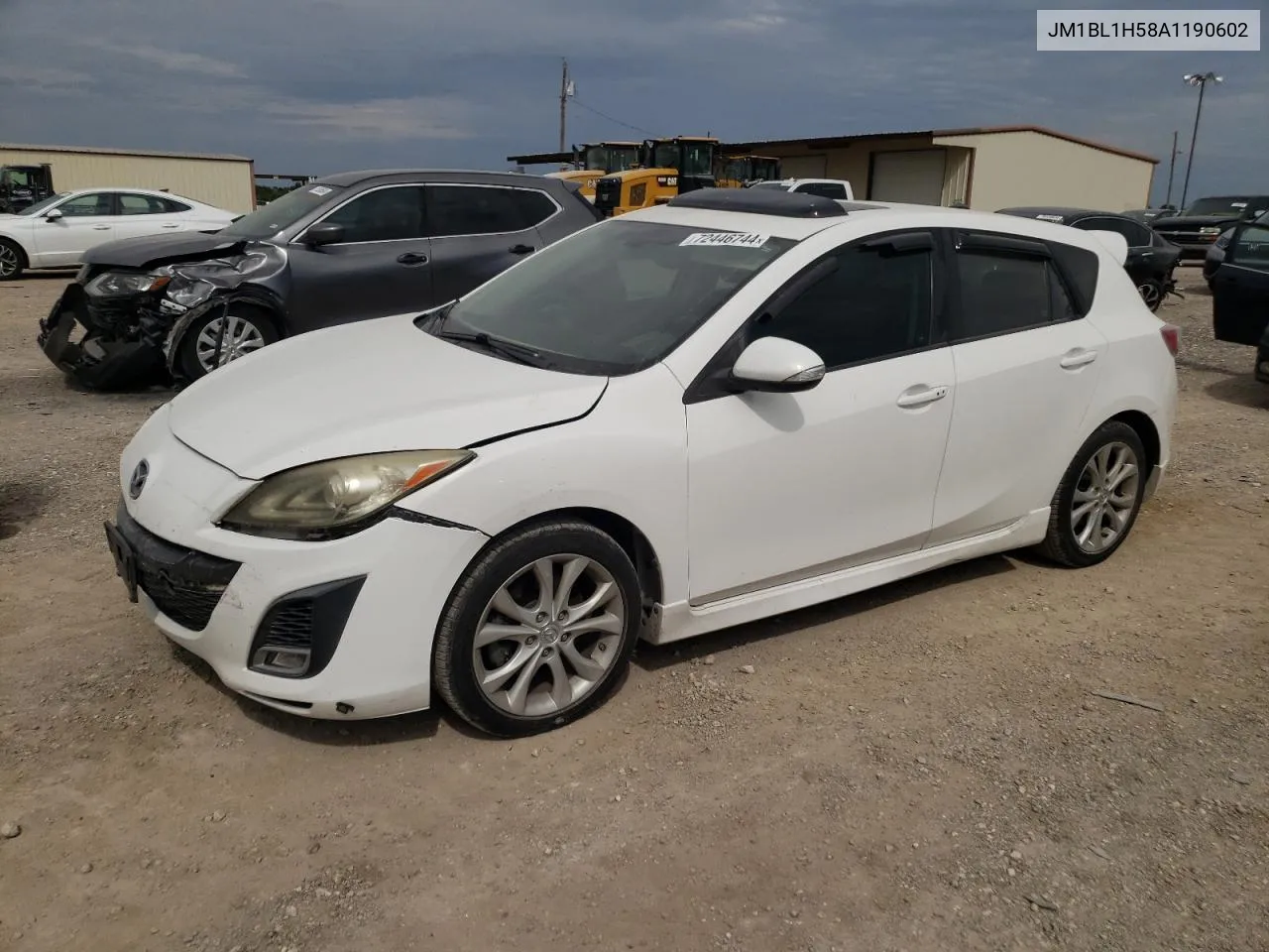 2010 Mazda 3 S VIN: JM1BL1H58A1190602 Lot: 72446744