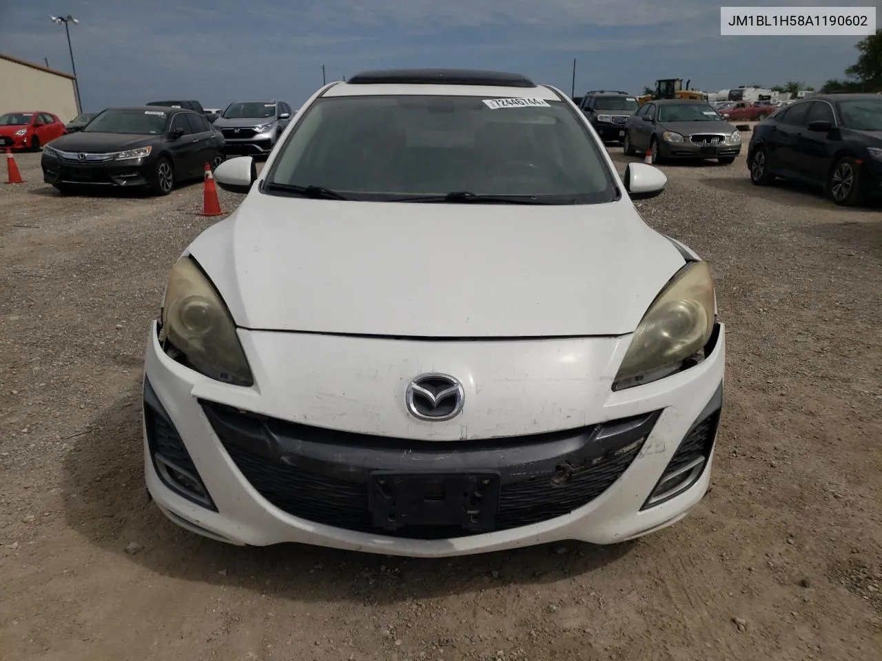 2010 Mazda 3 S VIN: JM1BL1H58A1190602 Lot: 72446744