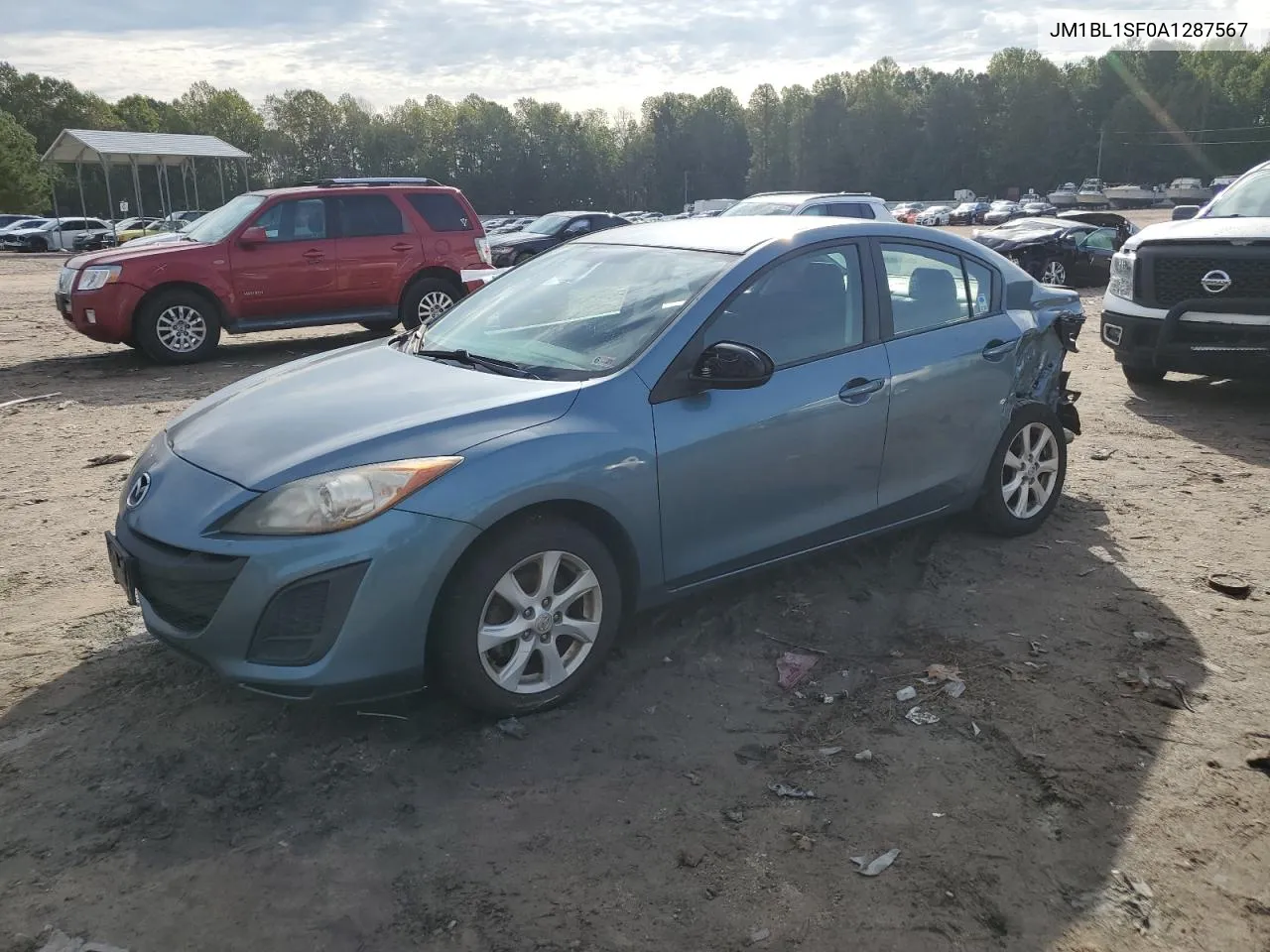 2010 Mazda 3 I VIN: JM1BL1SF0A1287567 Lot: 72458864