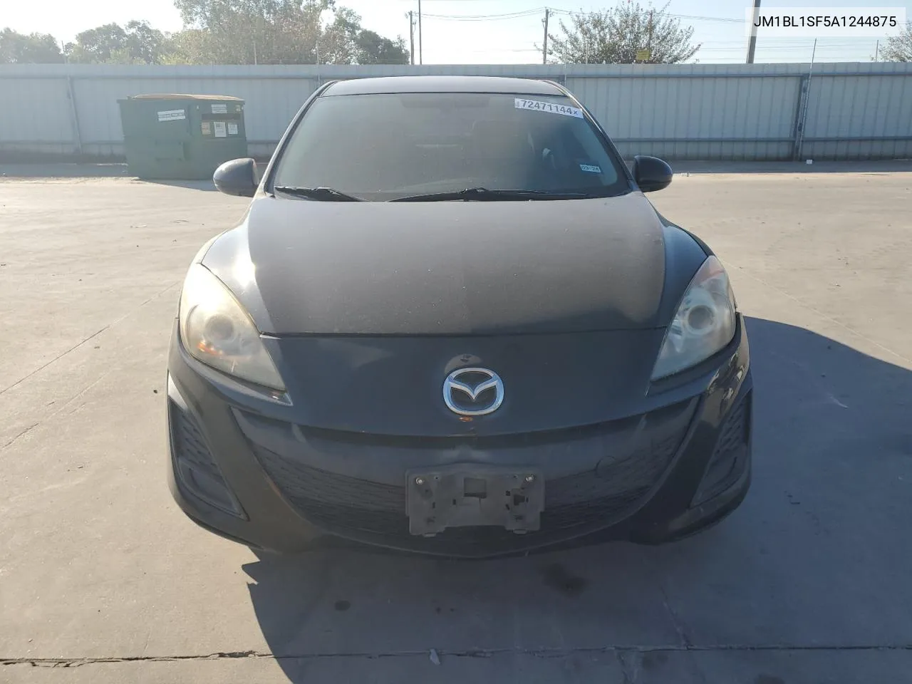 JM1BL1SF5A1244875 2010 Mazda 3 I