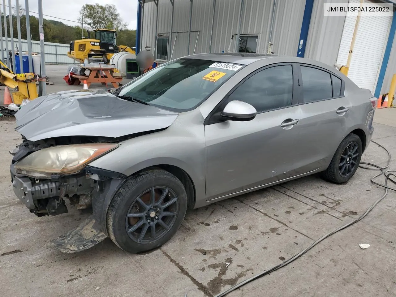 JM1BL1SF0A1225022 2010 Mazda 3 I