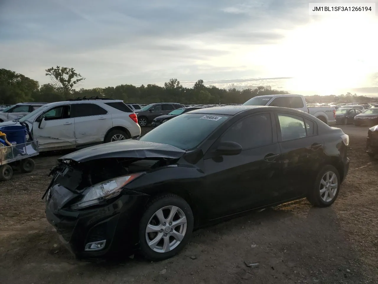 2010 Mazda 3 I VIN: JM1BL1SF3A1266194 Lot: 72690534