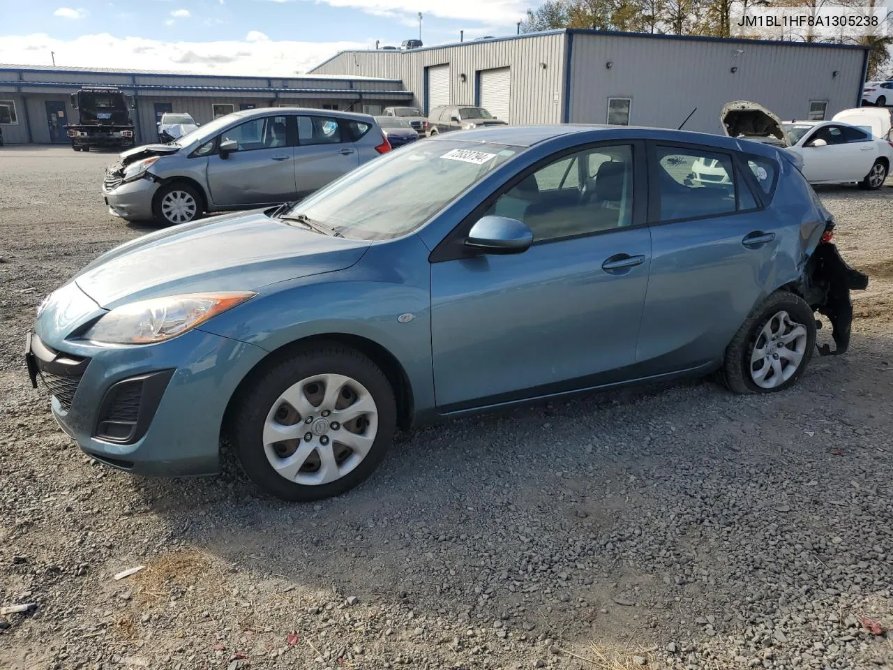 JM1BL1HF8A1305238 2010 Mazda 3 I