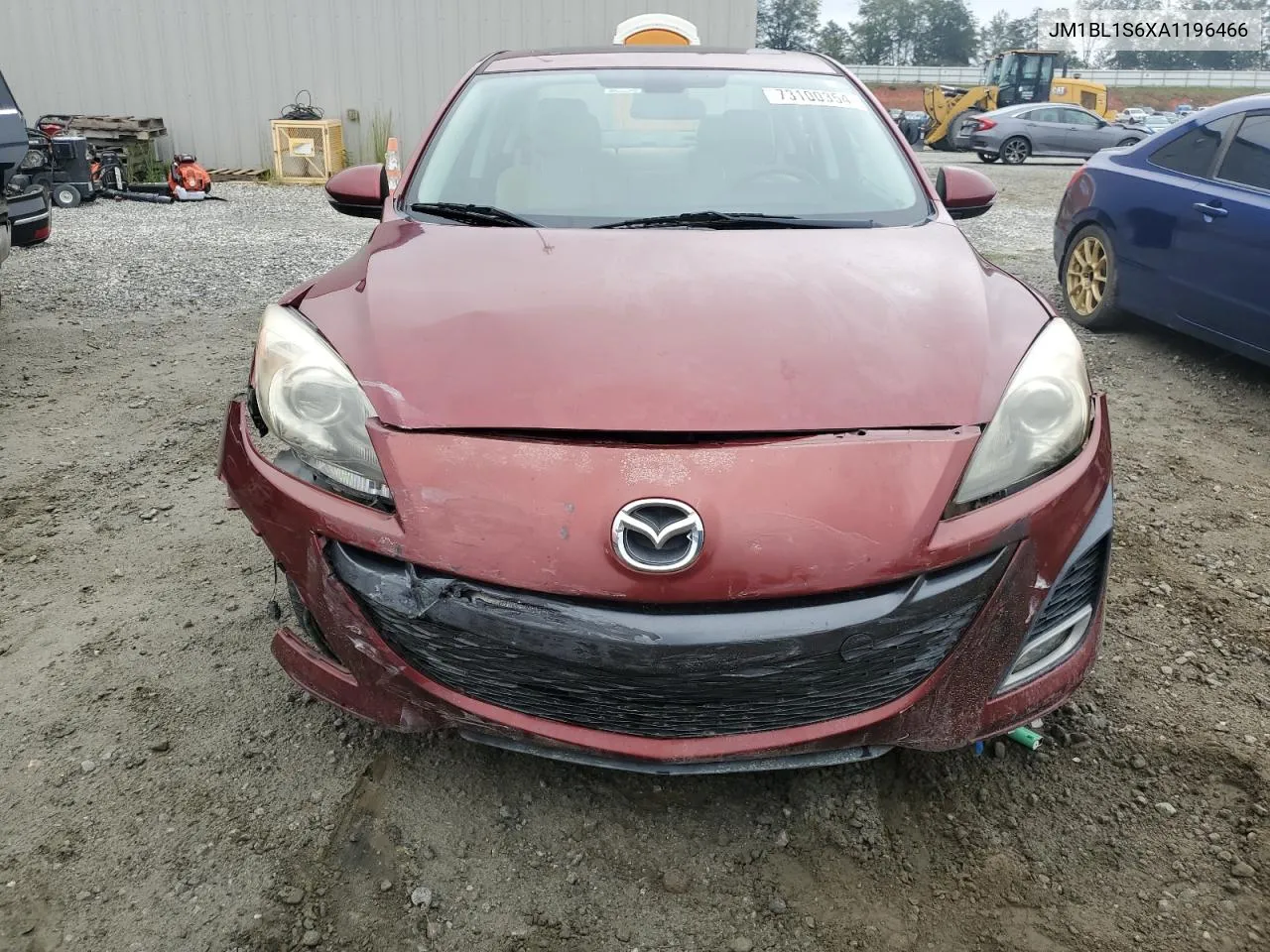 2010 Mazda 3 S VIN: JM1BL1S6XA1196466 Lot: 73100354