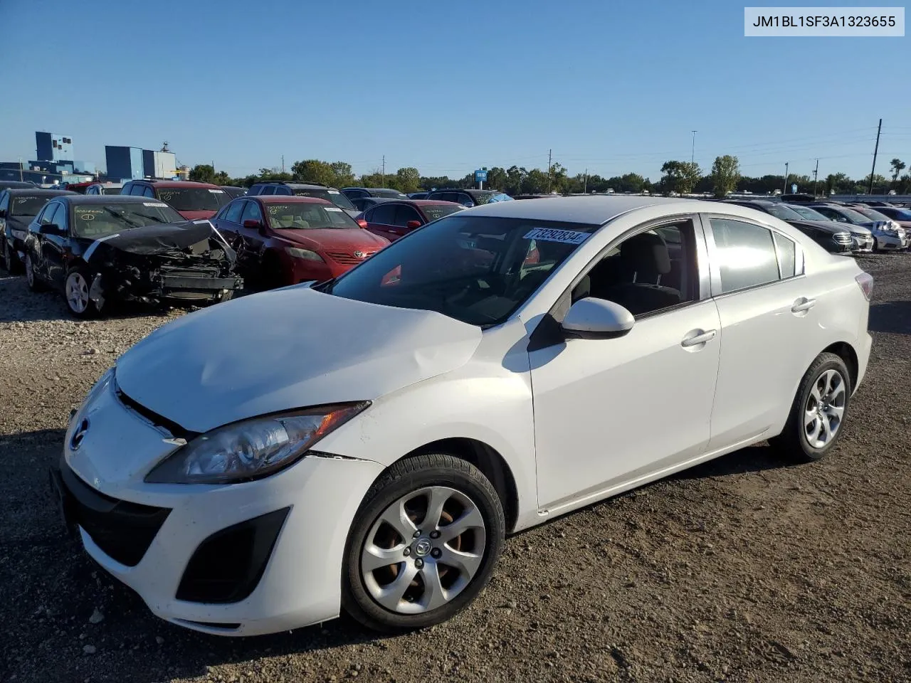 2010 Mazda 3 I VIN: JM1BL1SF3A1323655 Lot: 73292834