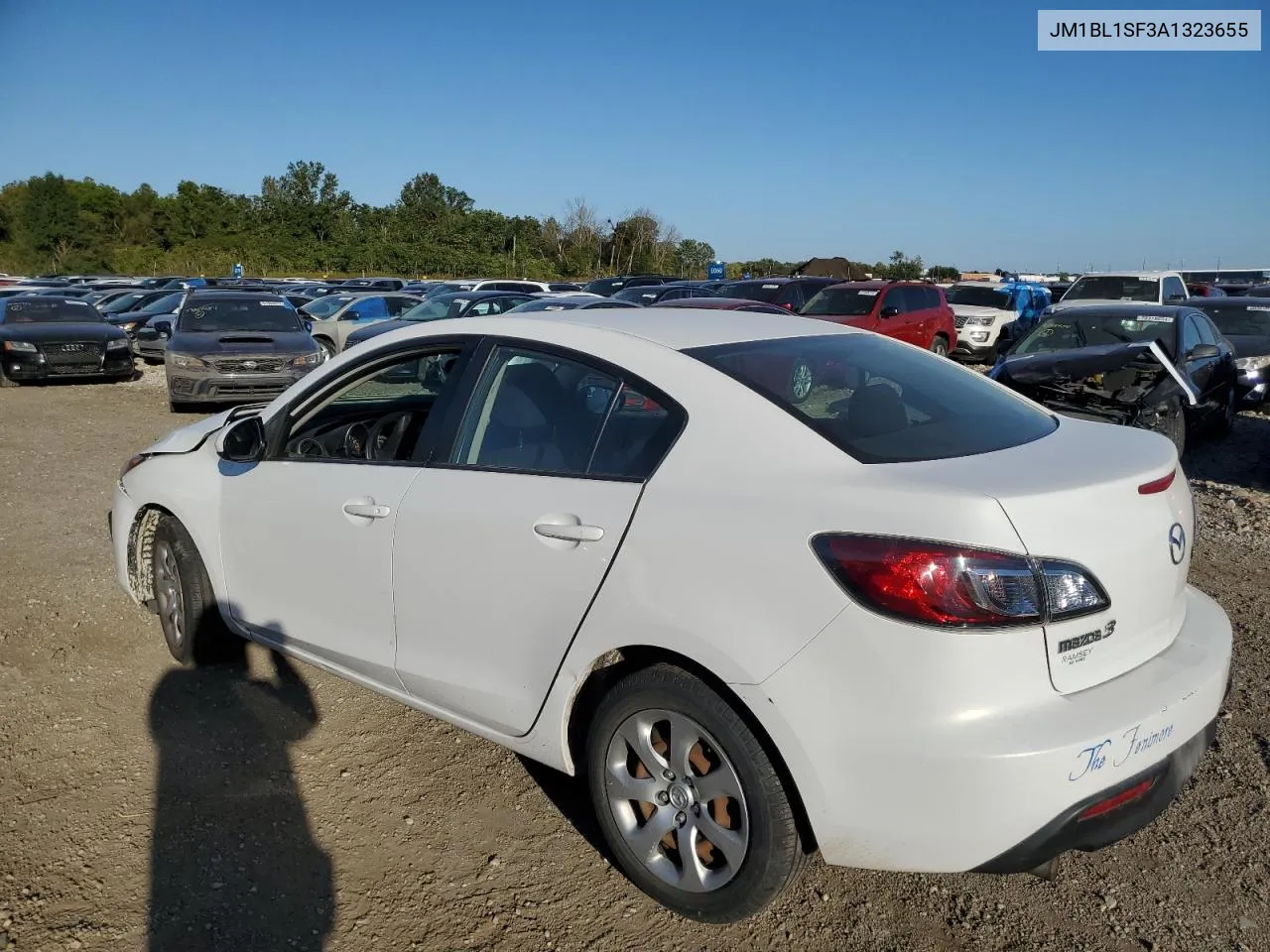 JM1BL1SF3A1323655 2010 Mazda 3 I