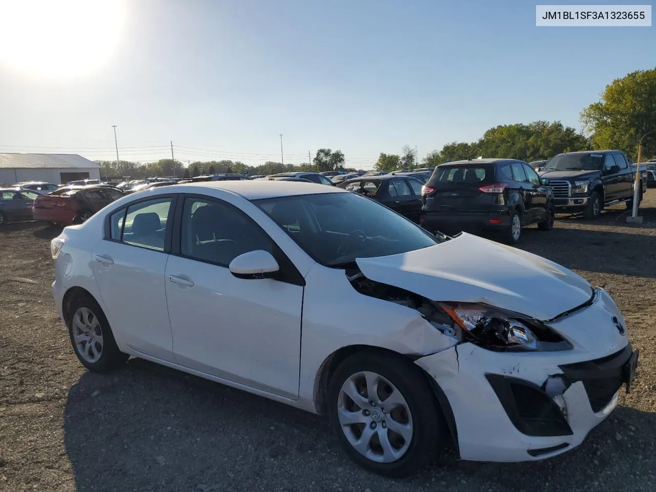 2010 Mazda 3 I VIN: JM1BL1SF3A1323655 Lot: 73292834