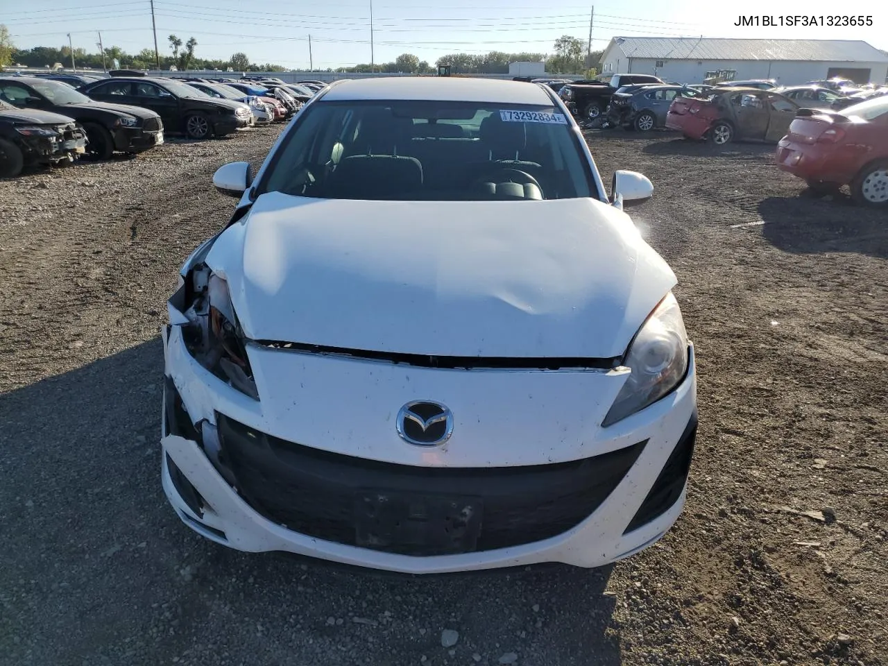 2010 Mazda 3 I VIN: JM1BL1SF3A1323655 Lot: 73292834