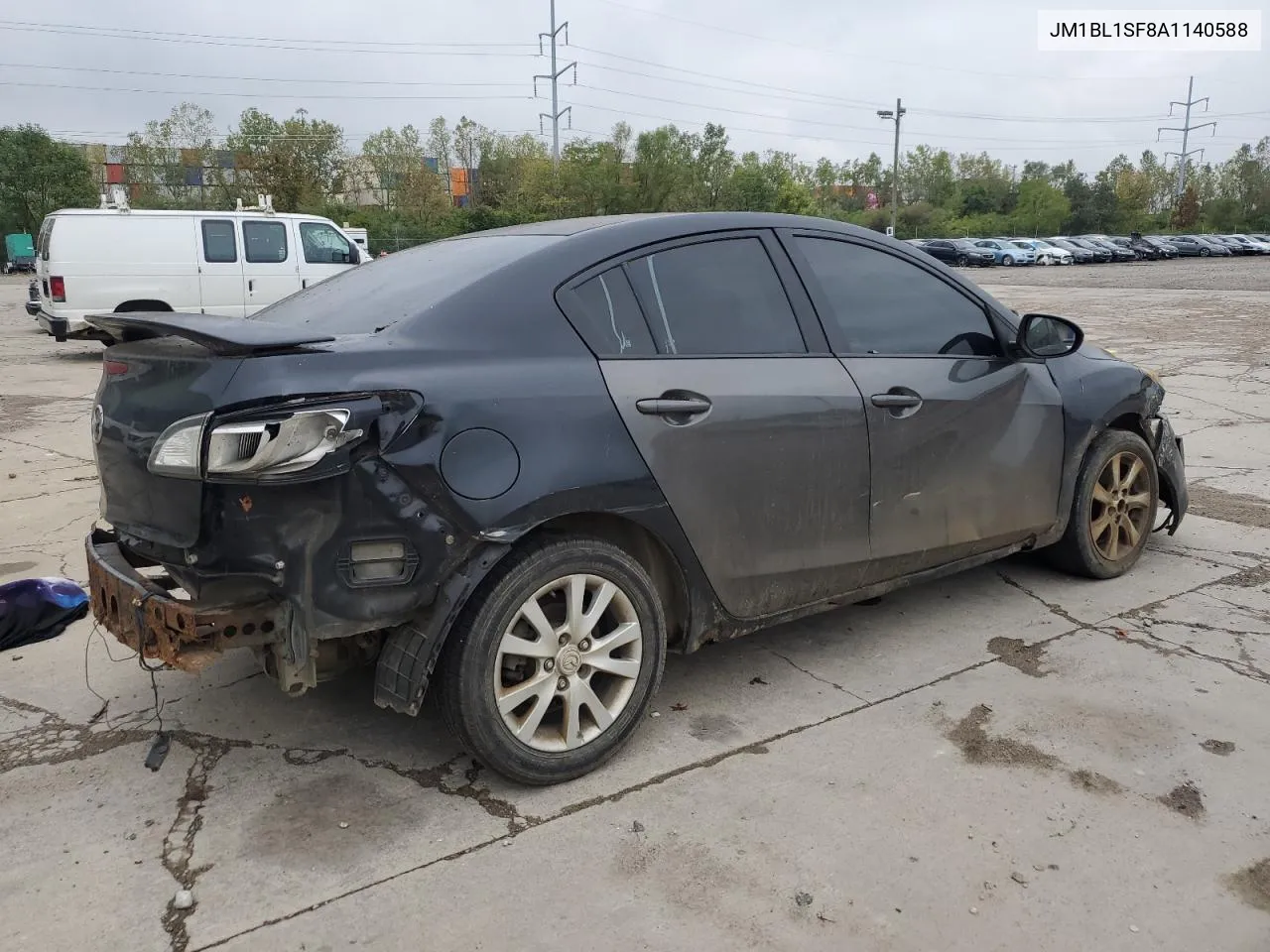 2010 Mazda 3 I VIN: JM1BL1SF8A1140588 Lot: 73562564