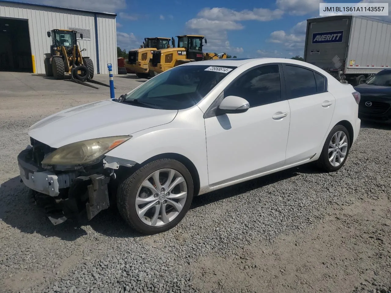 2010 Mazda 3 S VIN: JM1BL1S61A1143557 Lot: 73958614