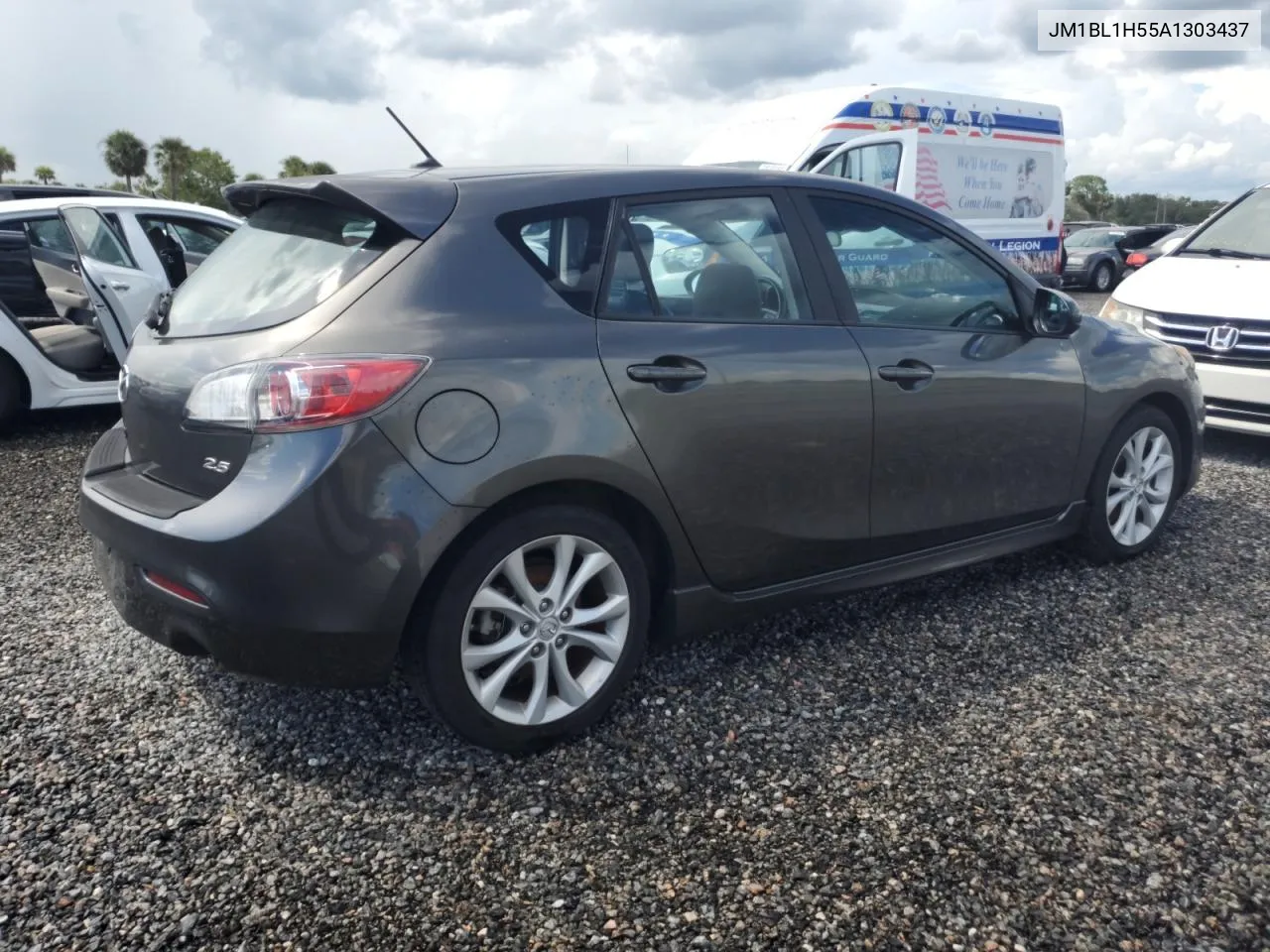 2010 Mazda 3 S VIN: JM1BL1H55A1303437 Lot: 74033234