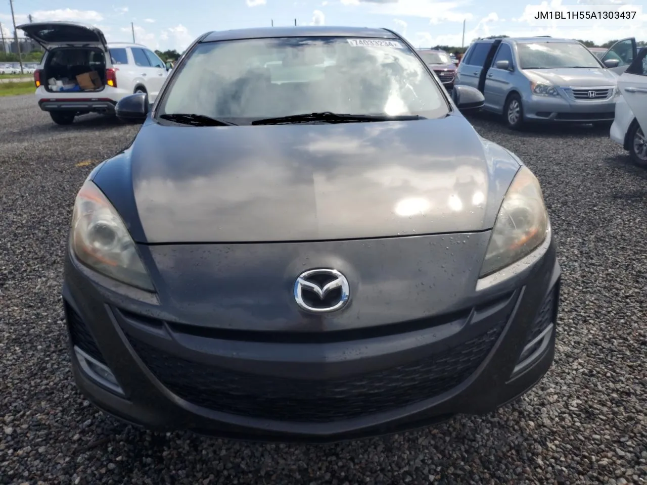 2010 Mazda 3 S VIN: JM1BL1H55A1303437 Lot: 74033234