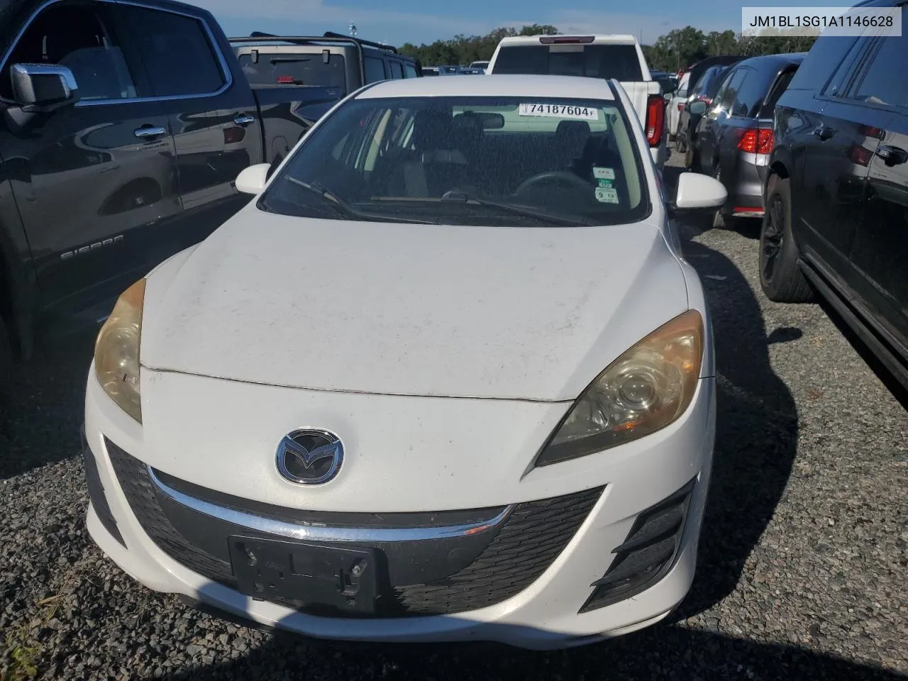 2010 Mazda 3 I VIN: JM1BL1SG1A1146628 Lot: 74187604