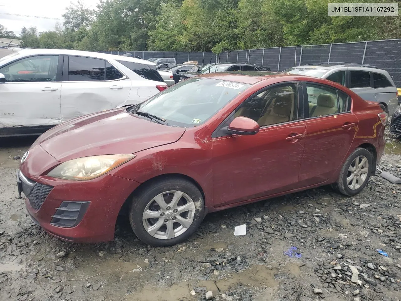 JM1BL1SF1A1167292 2010 Mazda 3 I