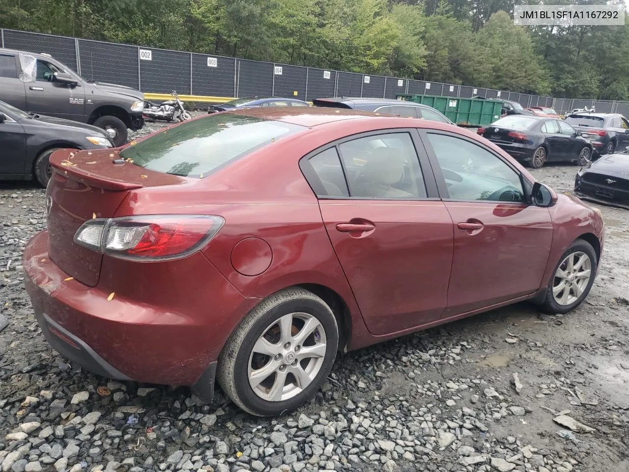 2010 Mazda 3 I VIN: JM1BL1SF1A1167292 Lot: 74346514