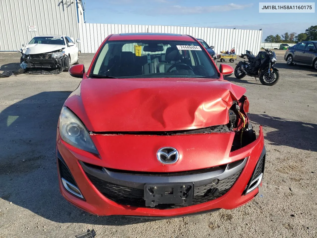 2010 Mazda 3 S VIN: JM1BL1H58A1160175 Lot: 74449464