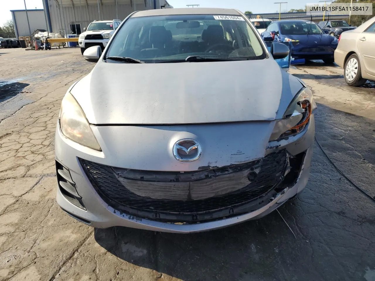 2010 Mazda 3 I VIN: JM1BL1SF5A1158417 Lot: 74561604