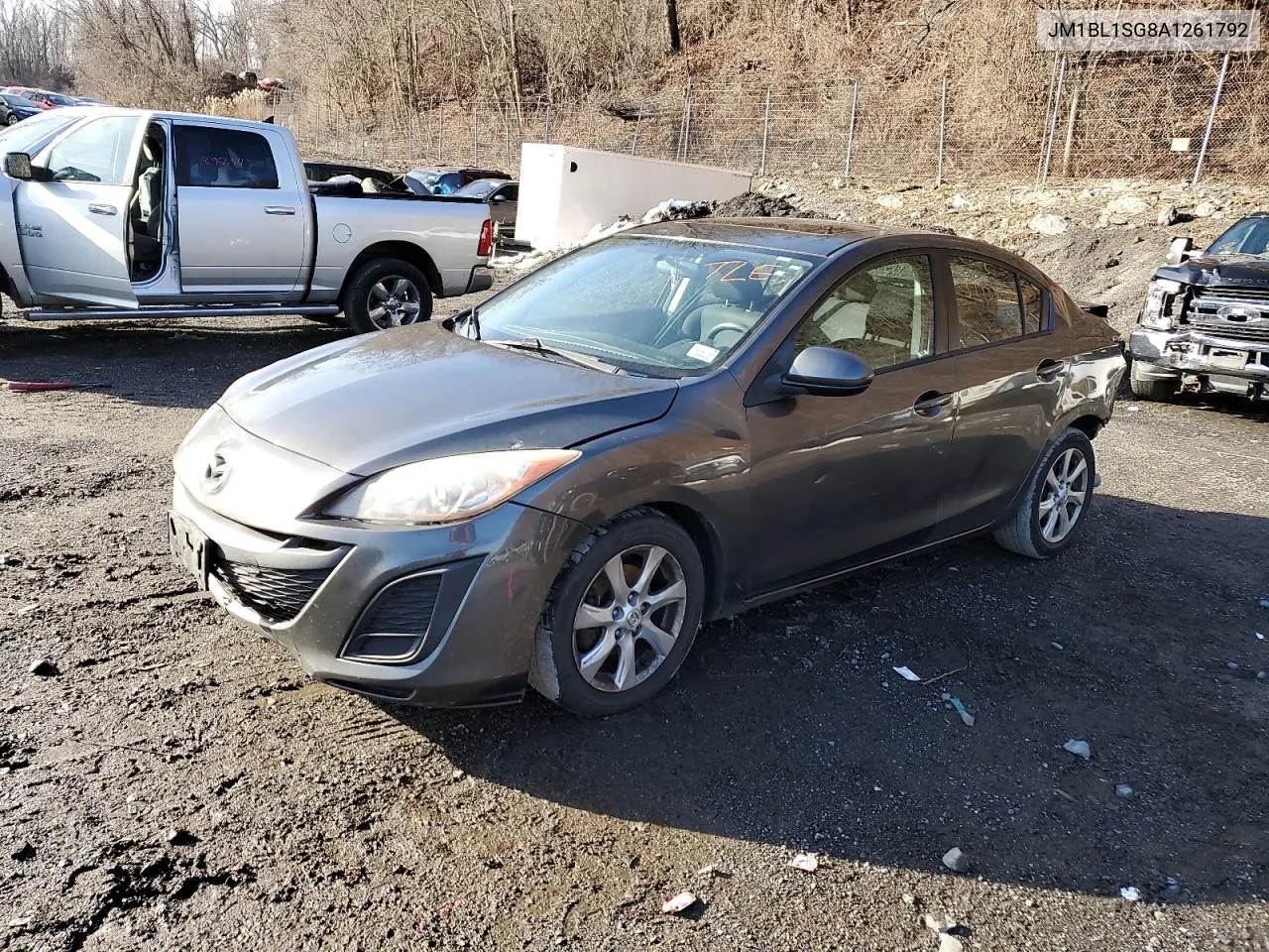 2010 Mazda 3 I VIN: JM1BL1SG8A1261792 Lot: 74882644