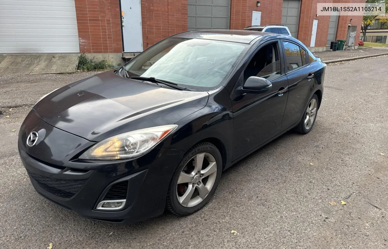 2010 Mazda 3 S VIN: JM1BL1S52A1105214 Lot: 75549434