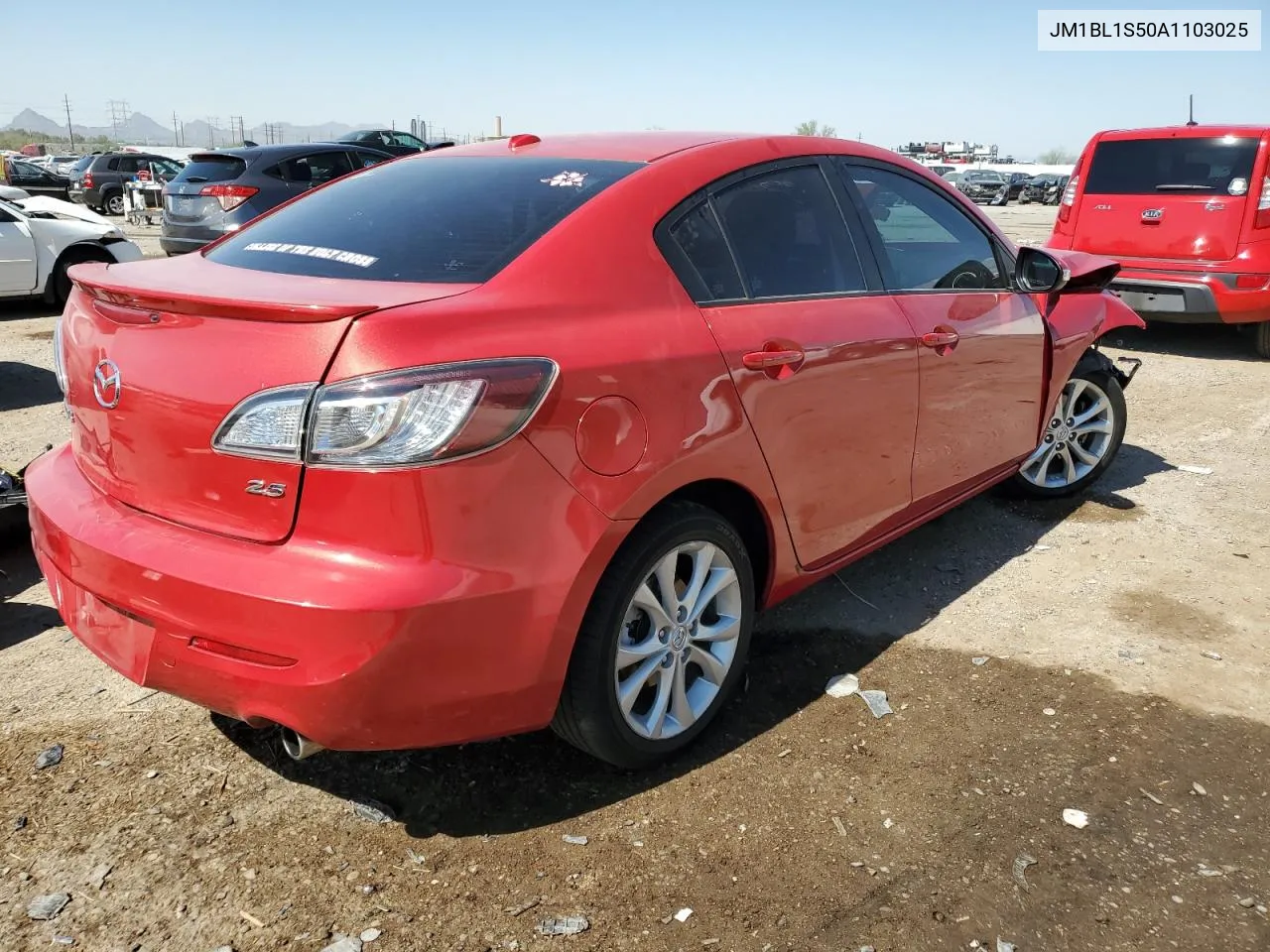 2010 Mazda 3 S VIN: JM1BL1S50A1103025 Lot: 75838124