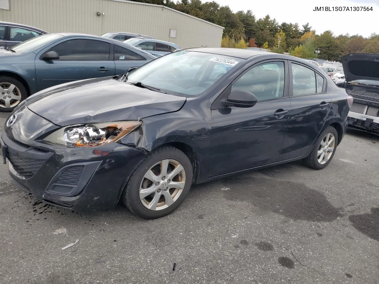 2010 Mazda 3 I VIN: JM1BL1SG7A1307564 Lot: 76225344