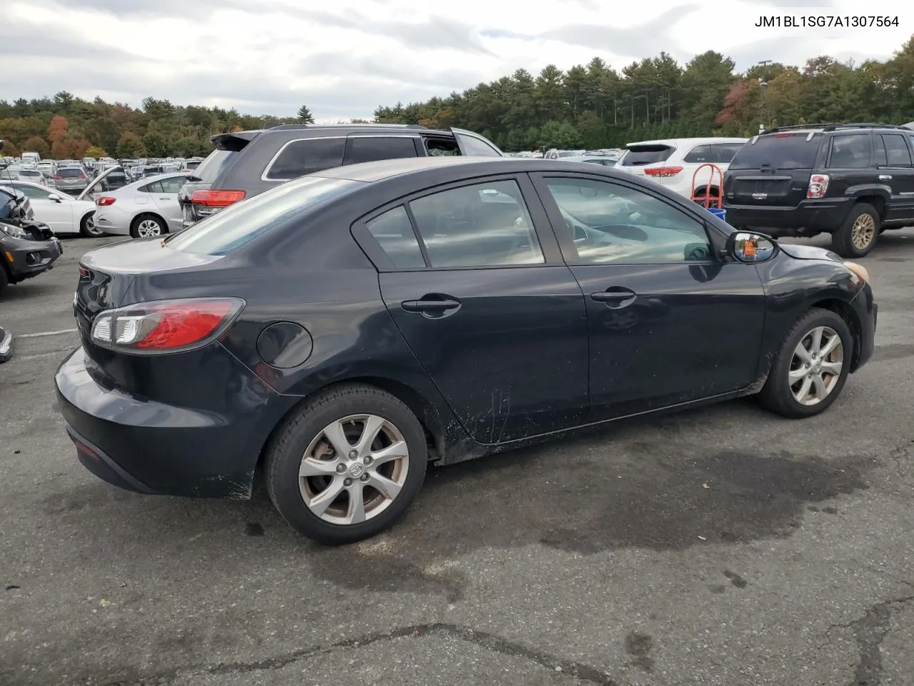 2010 Mazda 3 I VIN: JM1BL1SG7A1307564 Lot: 76225344