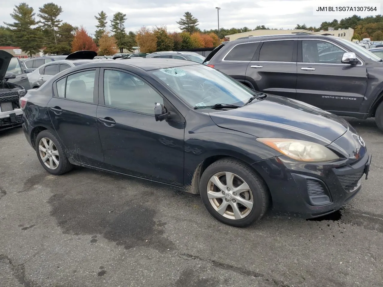 2010 Mazda 3 I VIN: JM1BL1SG7A1307564 Lot: 76225344