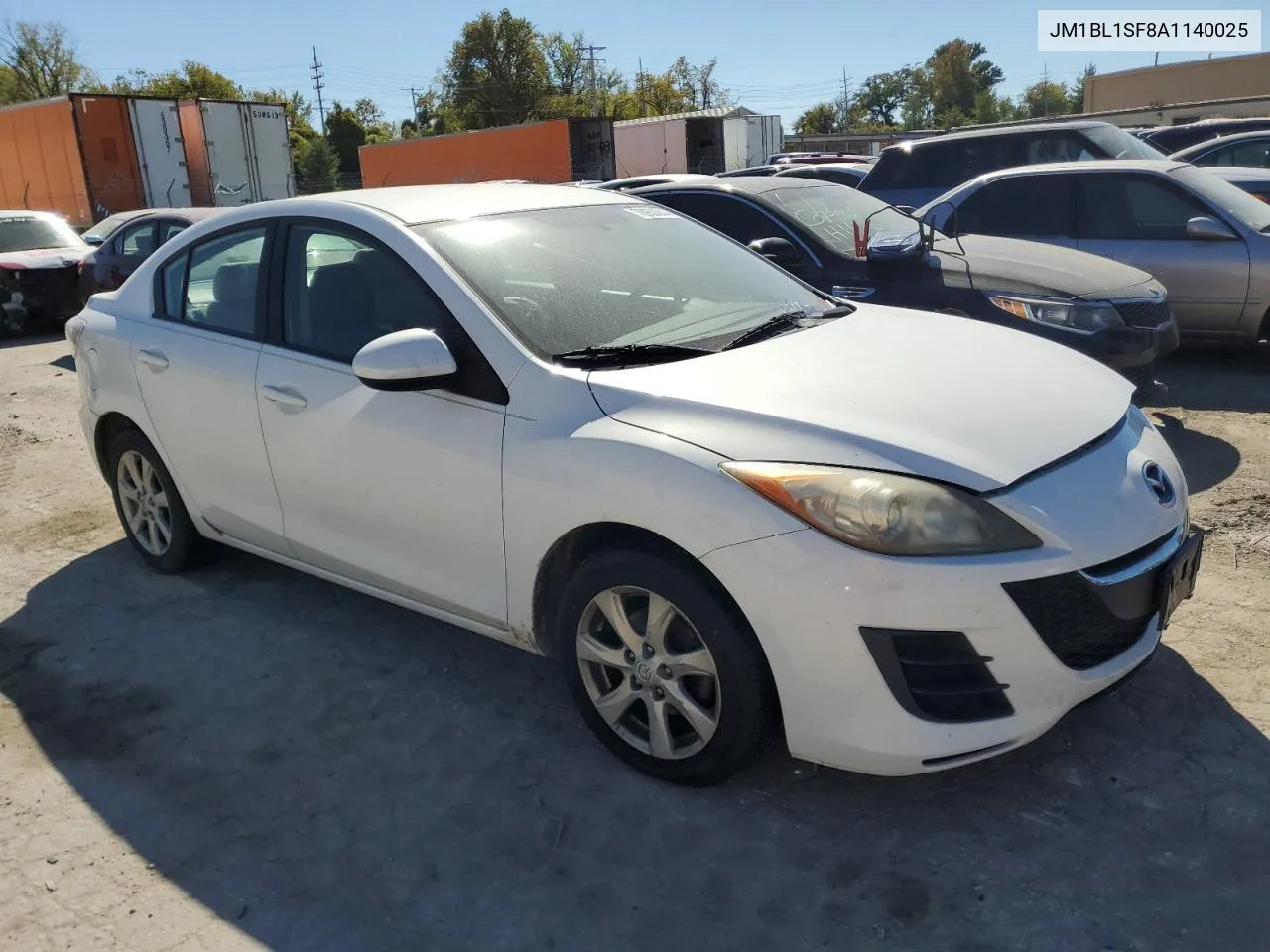 2010 Mazda 3 I VIN: JM1BL1SF8A1140025 Lot: 76260244