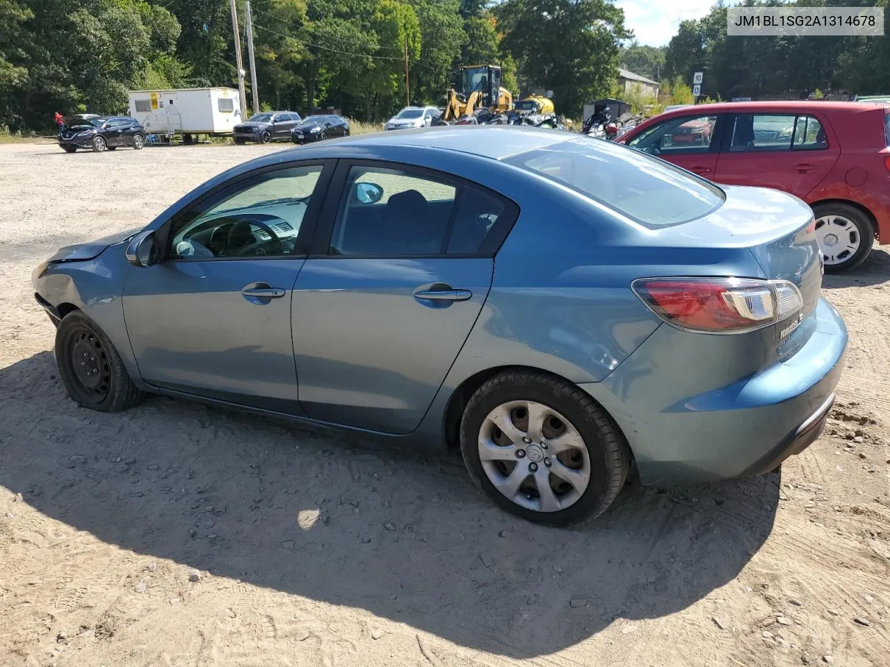 2010 Mazda 3 I VIN: JM1BL1SG2A1314678 Lot: 76280984