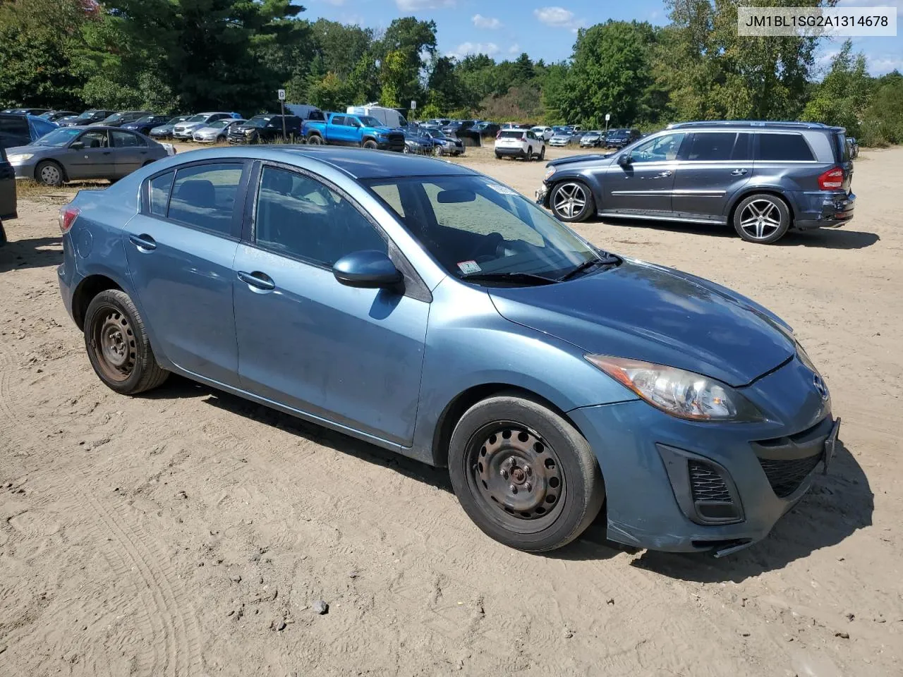 2010 Mazda 3 I VIN: JM1BL1SG2A1314678 Lot: 76280984