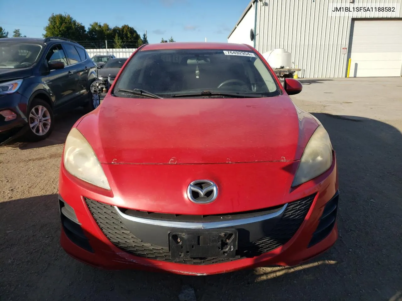 2010 Mazda 3 I VIN: JM1BL1SF5A1188582 Lot: 76492954