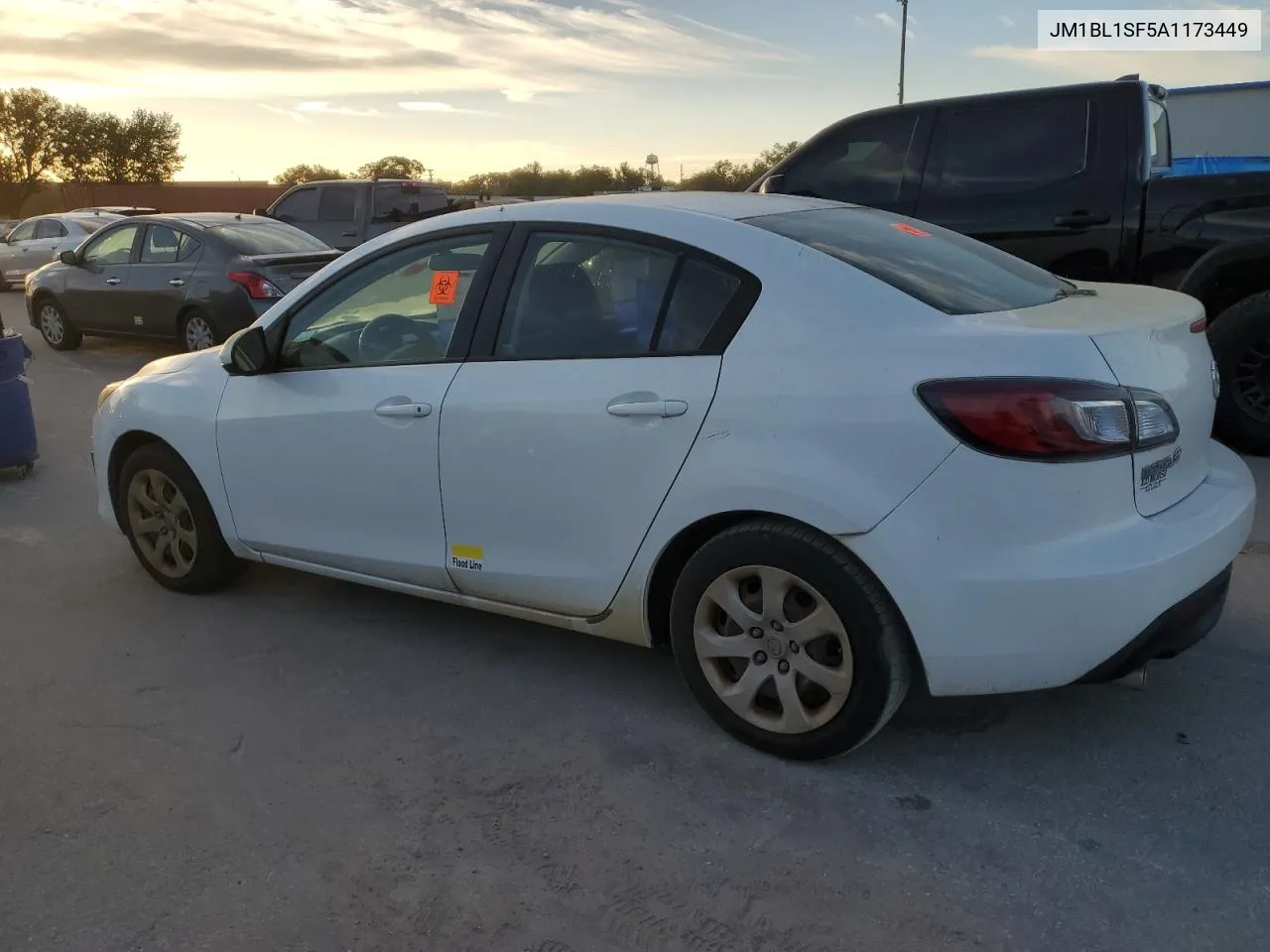 2010 Mazda 3 I VIN: JM1BL1SF5A1173449 Lot: 76621954