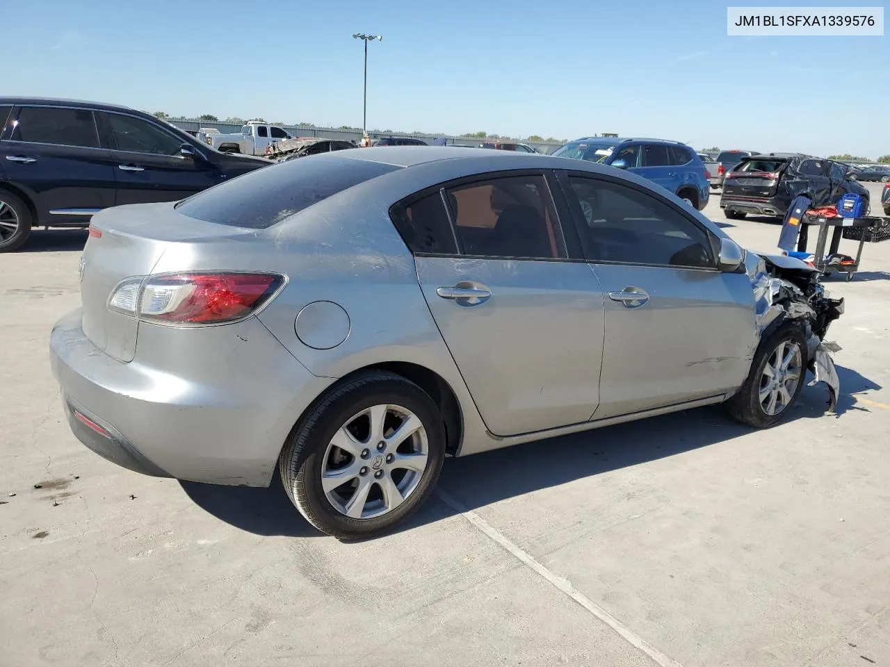 2010 Mazda 3 I VIN: JM1BL1SFXA1339576 Lot: 76970224