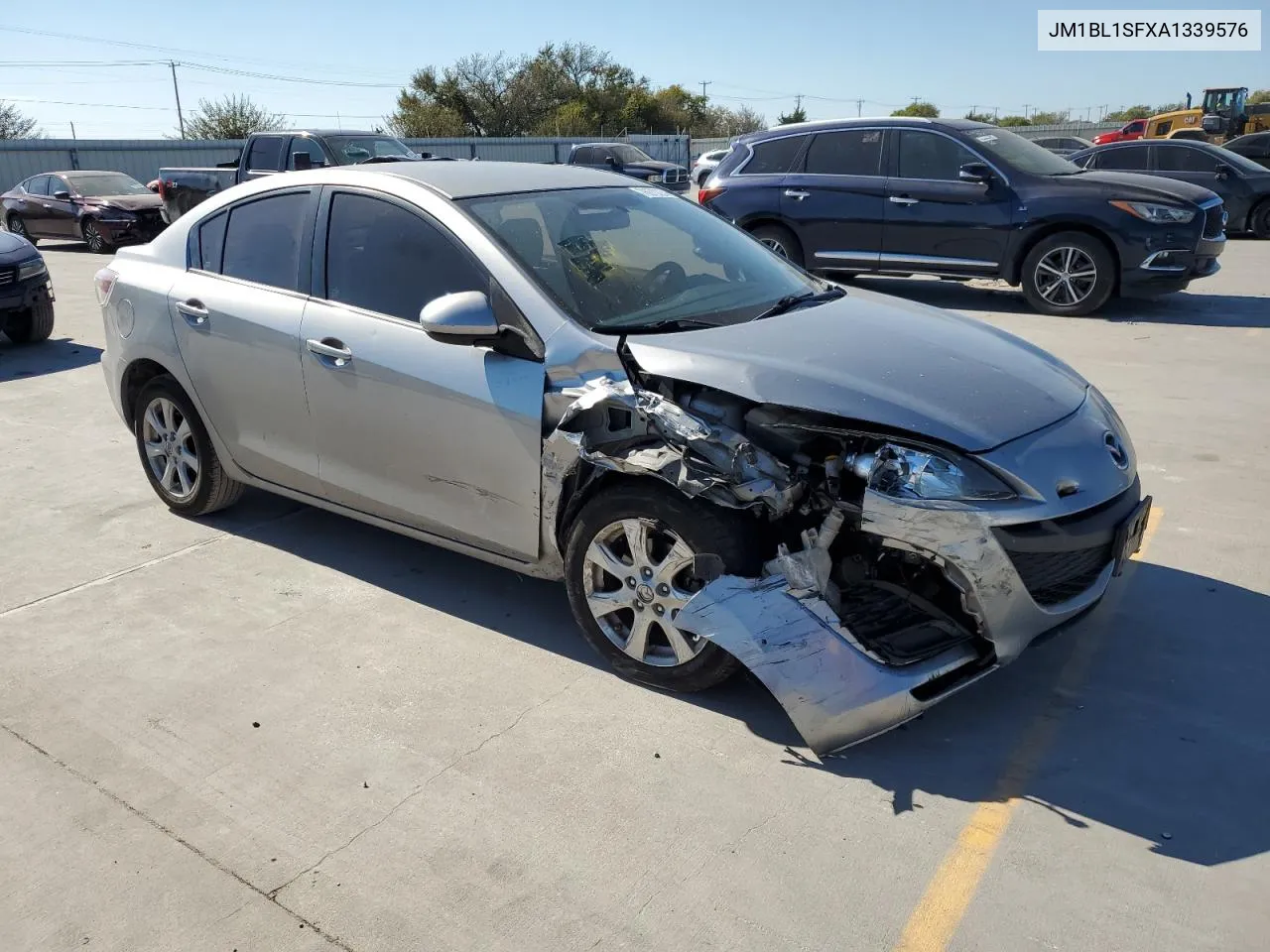 2010 Mazda 3 I VIN: JM1BL1SFXA1339576 Lot: 76970224