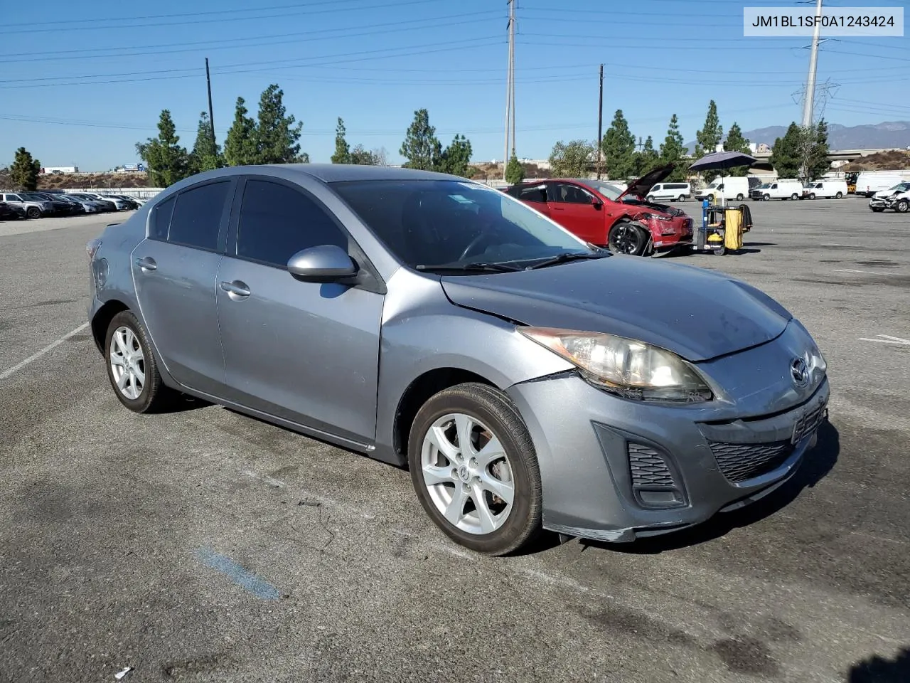 2010 Mazda 3 I VIN: JM1BL1SF0A1243424 Lot: 77264064