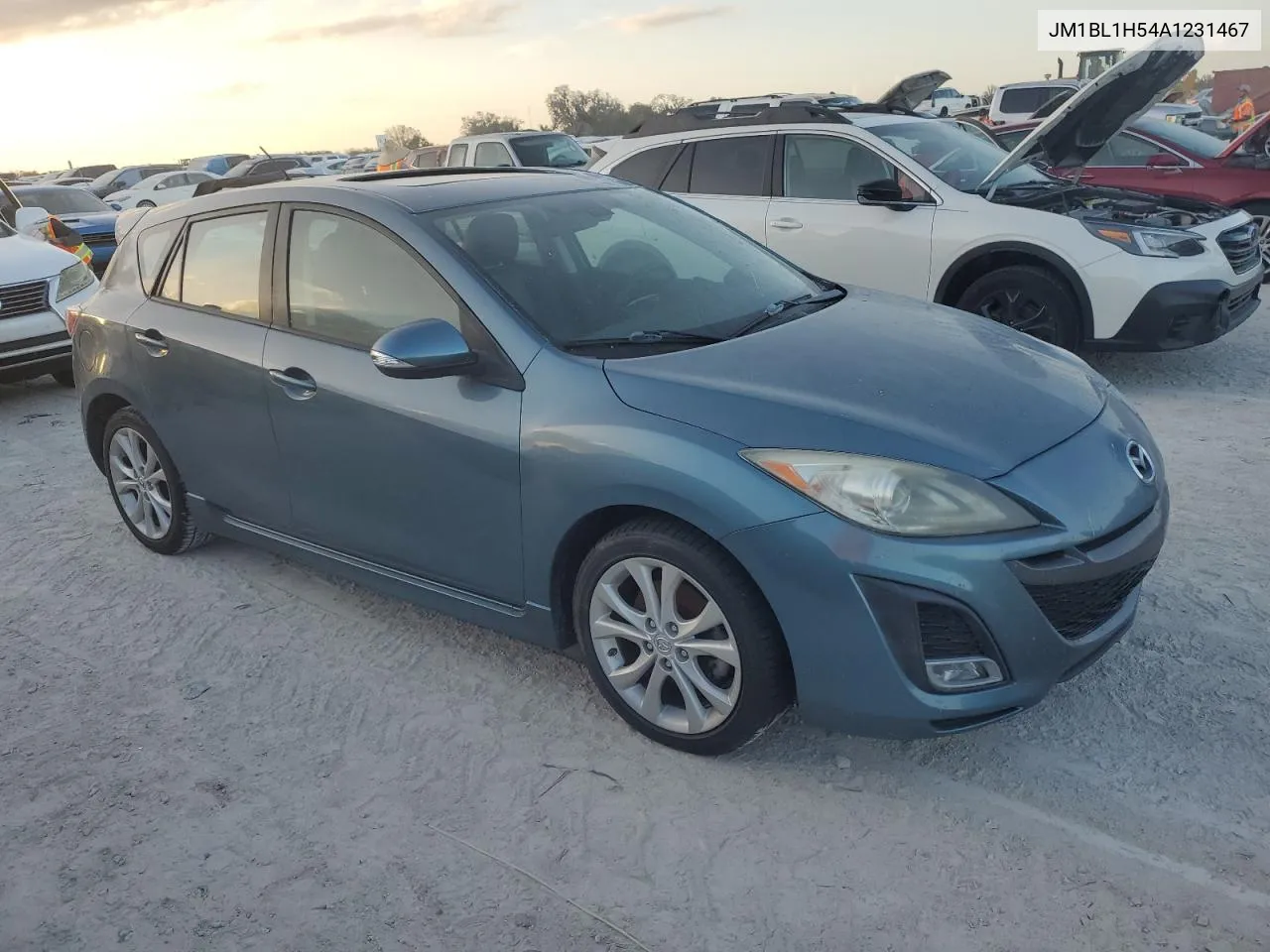 2010 Mazda 3 S VIN: JM1BL1H54A1231467 Lot: 77455694