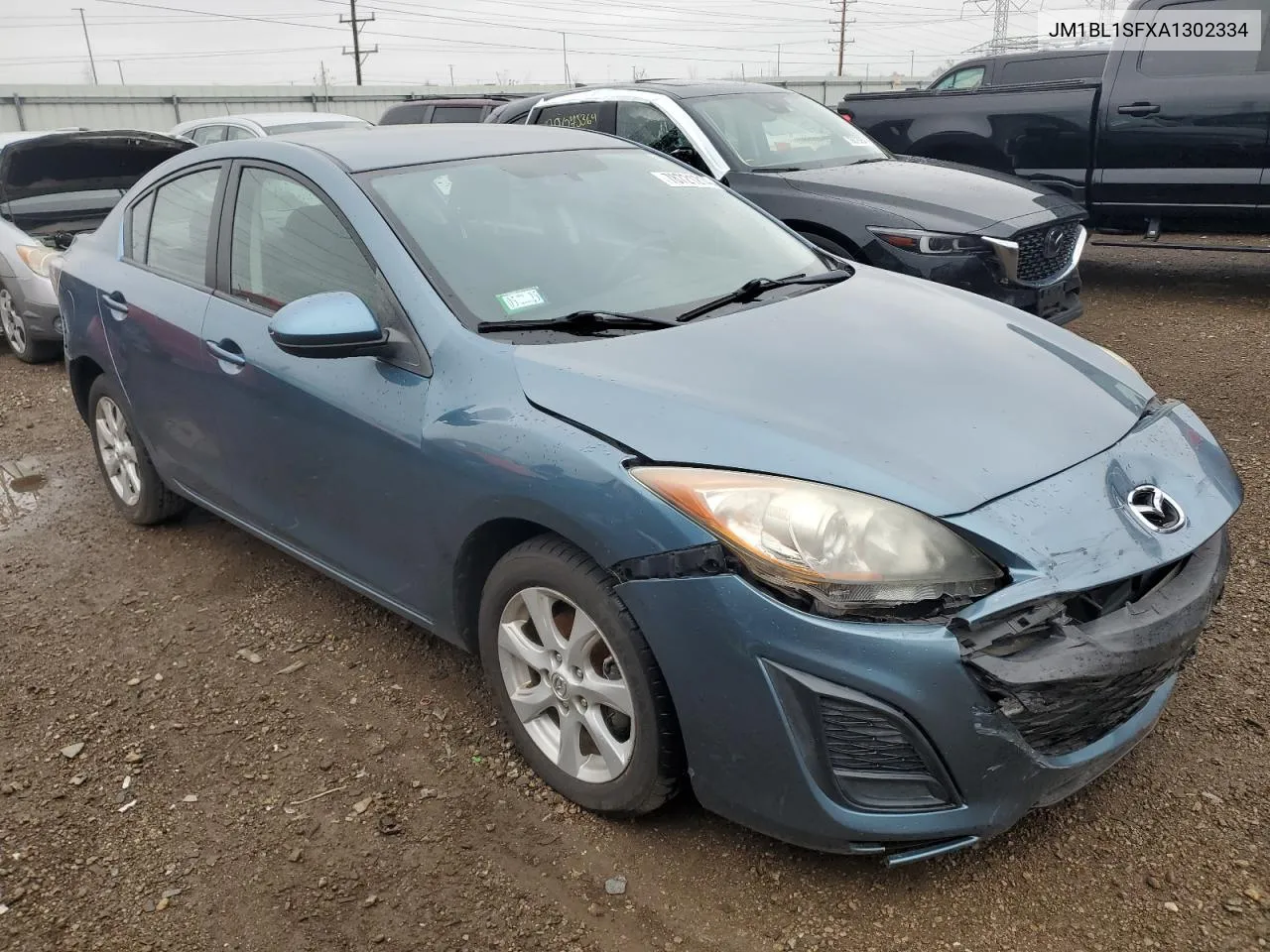 2010 Mazda 3 I VIN: JM1BL1SFXA1302334 Lot: 78721214