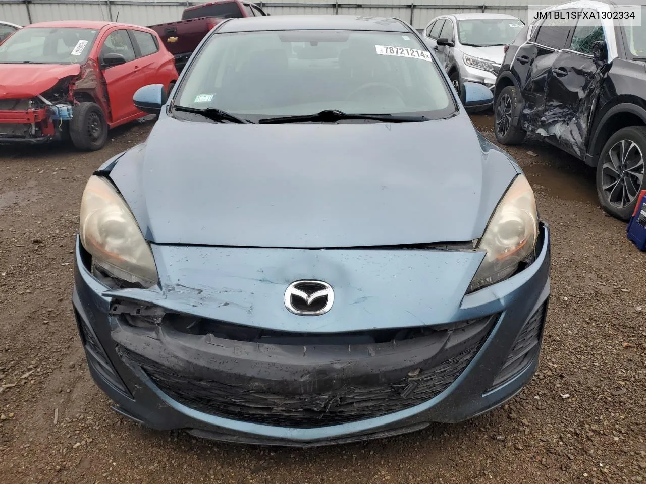 2010 Mazda 3 I VIN: JM1BL1SFXA1302334 Lot: 78721214