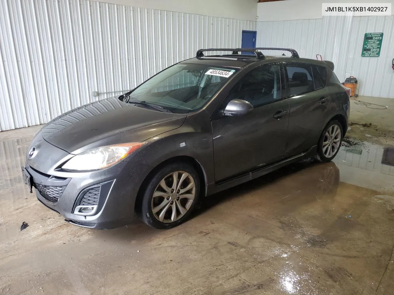 JM1BL1K5XB1402927 2011 Mazda 3 S