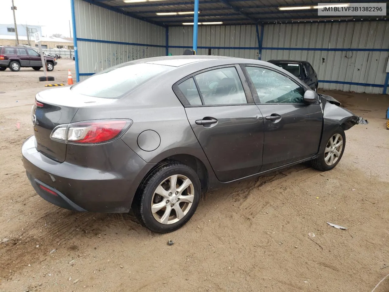 2011 Mazda 3 I VIN: JM1BL1VF3B1382296 Lot: 53686144