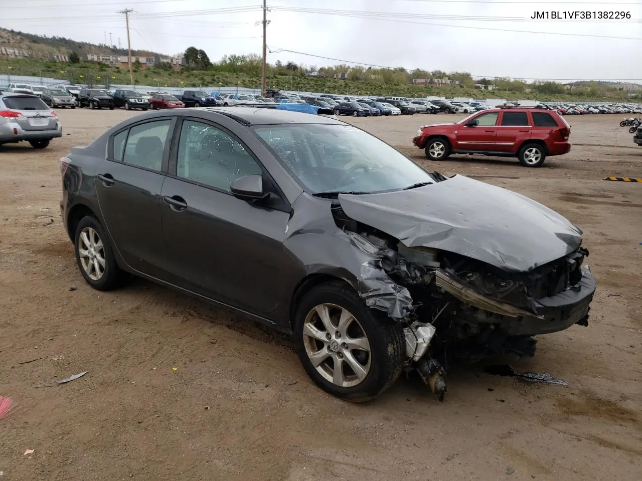 JM1BL1VF3B1382296 2011 Mazda 3 I