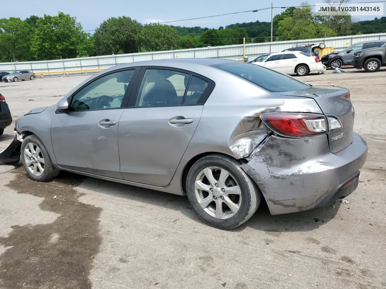 2011 Mazda 3 I VIN: JM1BL1VG2B1443145 Lot: 53732344