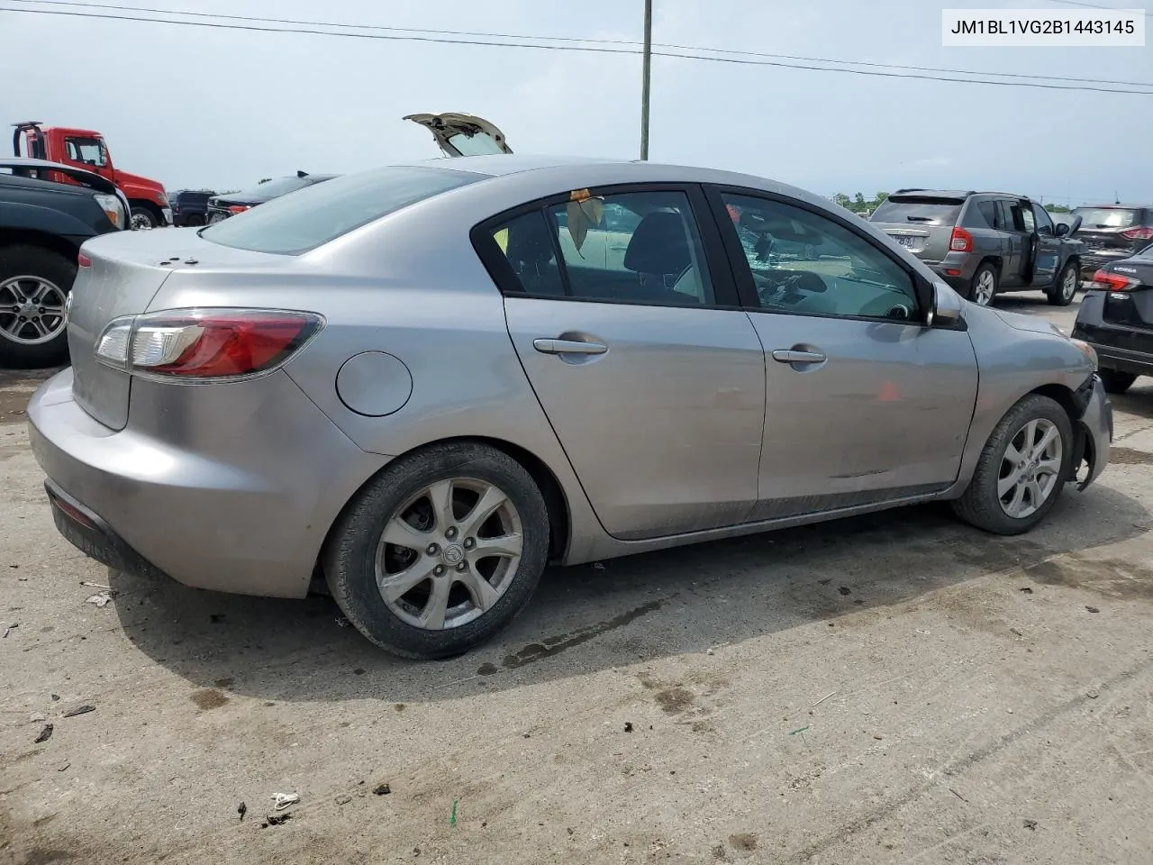 2011 Mazda 3 I VIN: JM1BL1VG2B1443145 Lot: 53732344