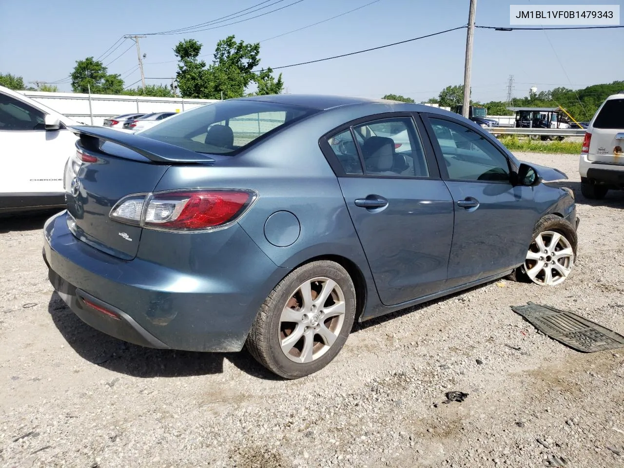 JM1BL1VF0B1479343 2011 Mazda 3 I