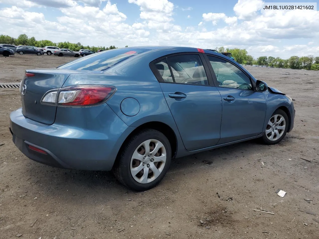 2011 Mazda 3 I VIN: JM1BL1UG2B1421602 Lot: 58178644