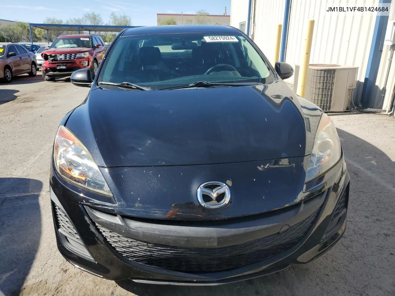 2011 Mazda 3 I VIN: JM1BL1VF4B1424684 Lot: 58275924