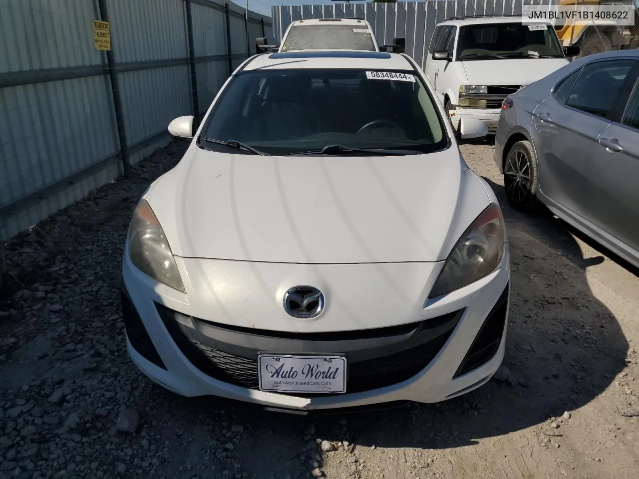 2011 Mazda 3 I VIN: JM1BL1VF1B1408622 Lot: 58348444