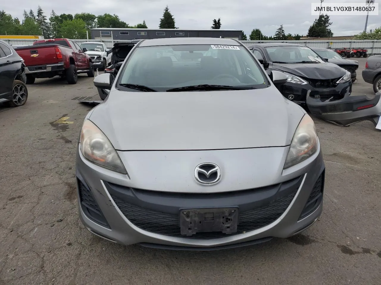 JM1BL1VGXB1480637 2011 Mazda 3 I