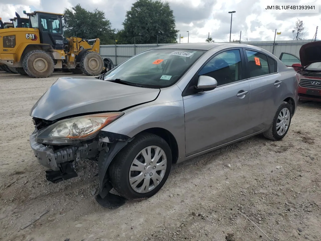 2011 Mazda 3 I VIN: JM1BL1UF4B1393941 Lot: 58532164