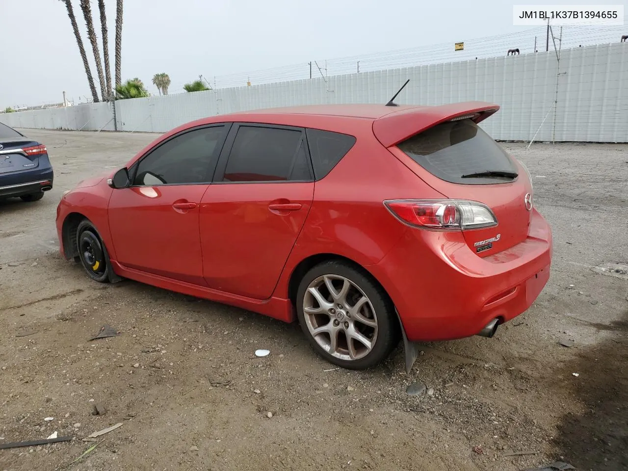 JM1BL1K37B1394655 2011 Mazda Speed 3